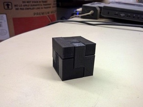 soma el cubo de 3 x puzzles 3d print model - Mito3D