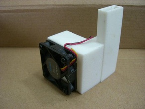 up3d mini injector stepper motor cooler pla filament use 3d printer parts 3d print model - Mito3D