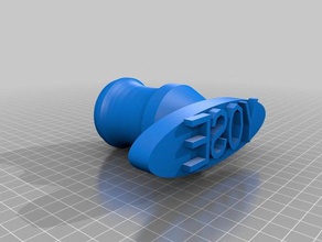 la mia su misura personalizzabili timbro di yosemite segni e loghi 3d print model - Mito3D