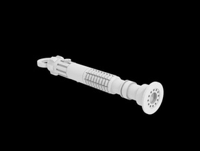 Schlüsselanhänger obi-won Lichtschwert 3d-drucken obi-gewonnen starwars 3d print model - Mito3D