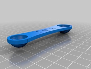 1 2 ml spoon kitchen & dining customized 3d print model - Mito3D