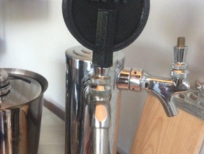 beer tap handle kitchen & dining keg kegerator 3d print model - Mito3D