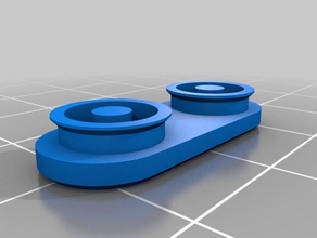 printable rubber buttons door opening remote control gadgets broken opener 3d print model - Mito3D