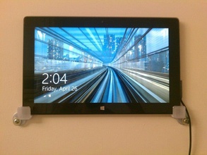 o microsoft surface mount tablet 3d print model - Mito3D