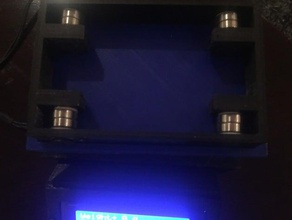 3d filamento de spool escala indicador do medidor Impressora acessórios imprimíveis rolamento titular carretel rolo a stand suporte peso 3d print model - Mito3D