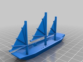 spazzatura cinese nave La stampa 3d 3d print model - Mito3D