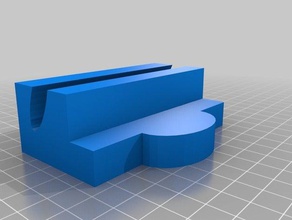 teclado logitech de pie equipo soporte 3d print model - Mito3D