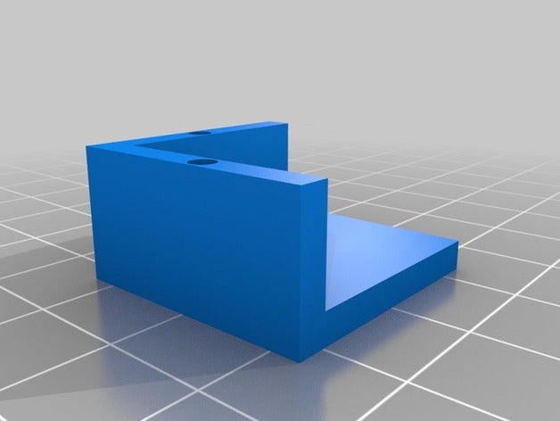 basit resim ayna köşesine monte edin ev küçük 3D print model - Mito3D