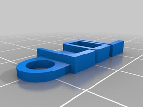 lol organização personalizado 3d print model - Mito3D