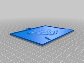 zaka 2d art customized 3d print model - Mito3D