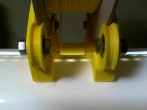 filament guide robo3d top-mount-spool-Ordner 3d Drucker Zubehör filament-guide 3d print model - Mito3D