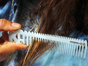 kamm accessories comb hair 3d print model - Mito3D