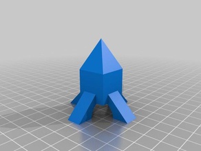 rocket sculptures 3d print model - Mito3D