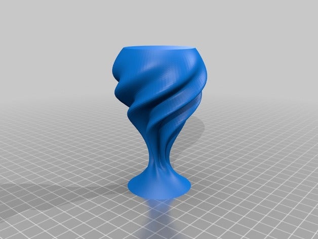 goblet god containers customized easy print pot 3D print model - Mito3D