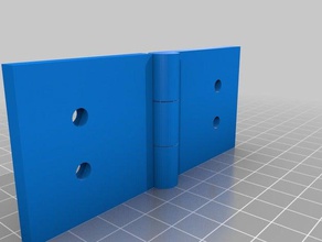 minha personalizado de dobradiças partes 3d print model - Mito3D