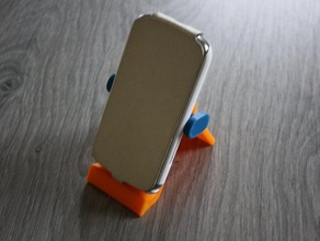 hold phone mobile holder iphone 3d print model - Mito3D
