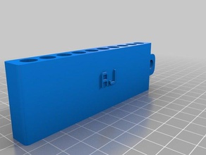 aj my customized golf tee carrier sport & outdoors 3d print model - Mito3D