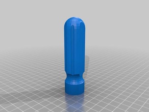 my customized 5mm drill bit handles hand tools 3d print model - Mito3D