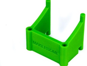 flashforge creator pro filament alignment bracket 3d printing printer guide makersome upgrade 3d print model - Mito3D