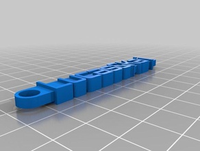 lucas&kai3 keychain organization customized 3d print model - Mito3D