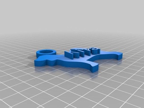 kira beagle llaveros personalizado 3d print model - Mito3D