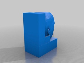 cabe decor head 3d print model - Mito3D