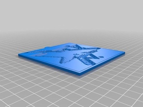 san jose sharks 2d art personalizado 3d print model - Mito3D