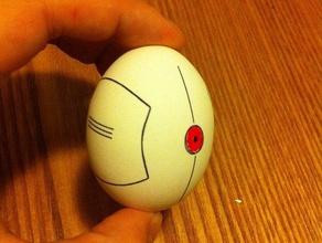 portal de la torreta otros pascua huevo eggbot 2 3d print model - Mito3D
