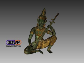 indian god sculpture 3d scan scans & replicas scanner artec statue 3d print model - Mito3D