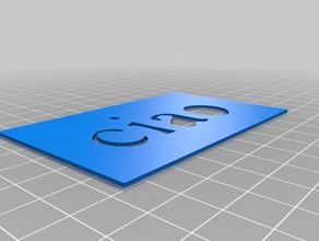 ciao art tools customized 3d print model - Mito3D