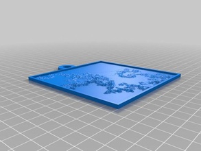 mandelbrot set 2d a arte personalizado 3d print model - Mito3D