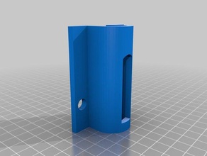 door latch bolt catch household 3d print model - Mito3D