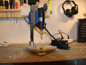 nut mount minicraft dremel workstand machine tools work stand 3d print model - Mito3D
