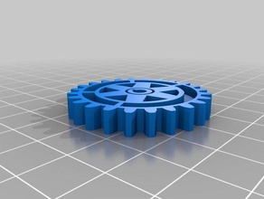 roda rotária chaveiro chaveiros o rotary international 3d print model - Mito3D