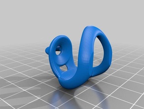 Lutscher Schlüsselanhänger dum keychain lollipop 3d print model - Mito3D
