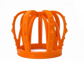 royal crown accessories colorfabb dutch netherlands orange willem alexander 3d print model - Mito3D