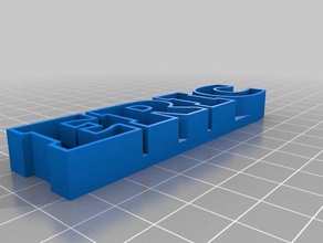 eric almacenamiento de texto las esculturas personalizado 3d print model - Mito3D