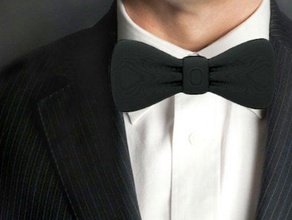 bowie bowtie accessories tie tuxedo 3d print model - Mito3D