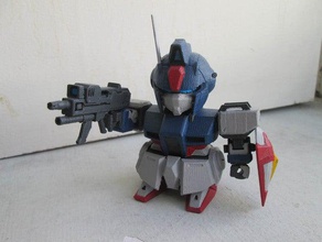 o-sd 003 gat-01 strike dagger model robots anime gundam seed mech mecha kit sd gunpla 3d print model - Mito3D