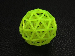 geodesic sphere art 3d print model - Mito3D