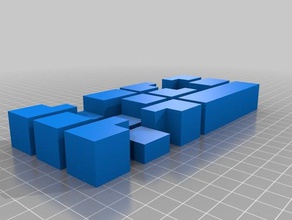 puzzle 3d-drucken 3d print model - Mito3D