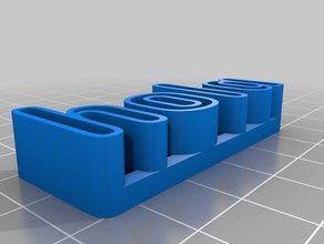 hola esculturas personalizado 3d print model - Mito3D