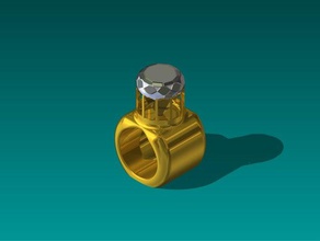 ring fashion shsring 3d print model - Mito3D