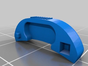 honda dax lumière bouton de l'automobile 3d print model - Mito3D