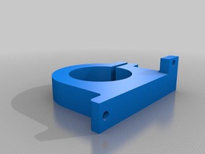 drill bracket machine tools mounting 3d print model - Mito3D