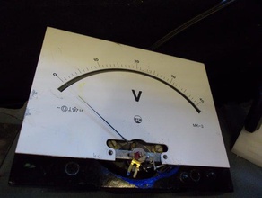 post catastrophe nucléaire voltmètre remplacement de panneau les pièces rechange cas 3d print model - Mito3D