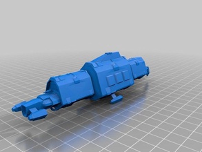 eve online badger mk ıı ise Hall endüstriyel gemi araçlar 3d print model - Mito3D