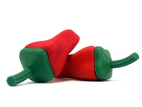 cinco mayo - chili pepper maracas music cincodemayo food hotpepper musical instrument shaker thingstomake toy 3d print model - Mito3D