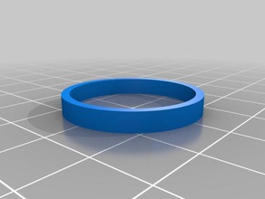il mio personalizzato fidget spinner anello anelli su misura 3d print model - Mito3D