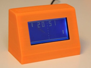 monochron Uhr Gehäuse office ks0108 pong 3d print model - Mito3D